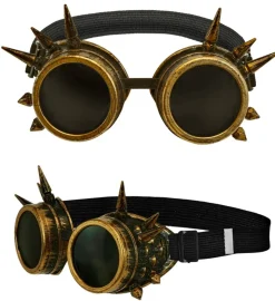 Steampunk Briller Antikguld