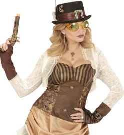 Steampunk Briller Guld