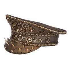 Steampunk Kaptajnhat Guld