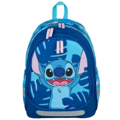 Stitch® Aloha Blomster Skoletaske Blå