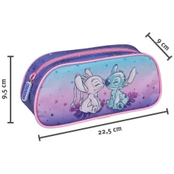 Stitch® Penalhus Lilla/Lyserød