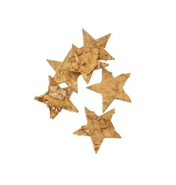 Stjerne Trækonfetti Guld