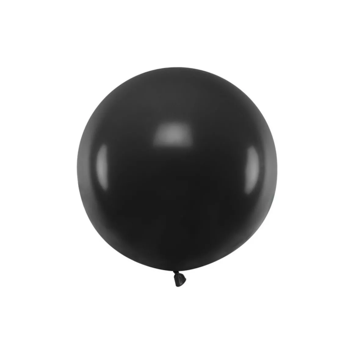 Stor Rund Ballon Sort