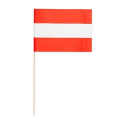 Østrig Flag På Pinde