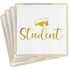 Student Servietter Guld