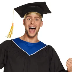 Studenterhat Sort/Guld