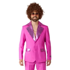 Suitmeister® Disco Fever Pink Jakkesæt