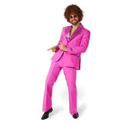 Suitmeister® Disco Fever Pink Jakkesæt
