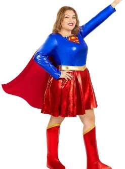 Supergirl® Kostume Metallisk