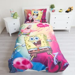 Svampebob Firkant® Bomuld Sengetøj