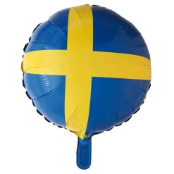 Sverige Folieballon Rund