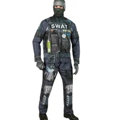 SWAT Kostume Sort/Blå