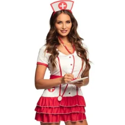 Sygeplejerske Kort Kostume