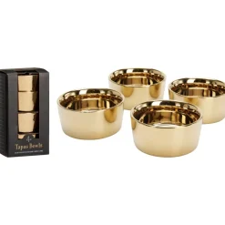 Tapasskåle Guld
