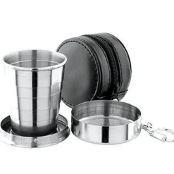 Teleskopisk Shotglas Rustfrit Stål