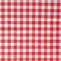 Ternede Picnic Middagsservietter Rød