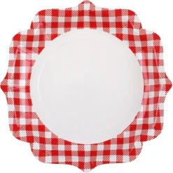 Ternede Picnic Paptallerkener
