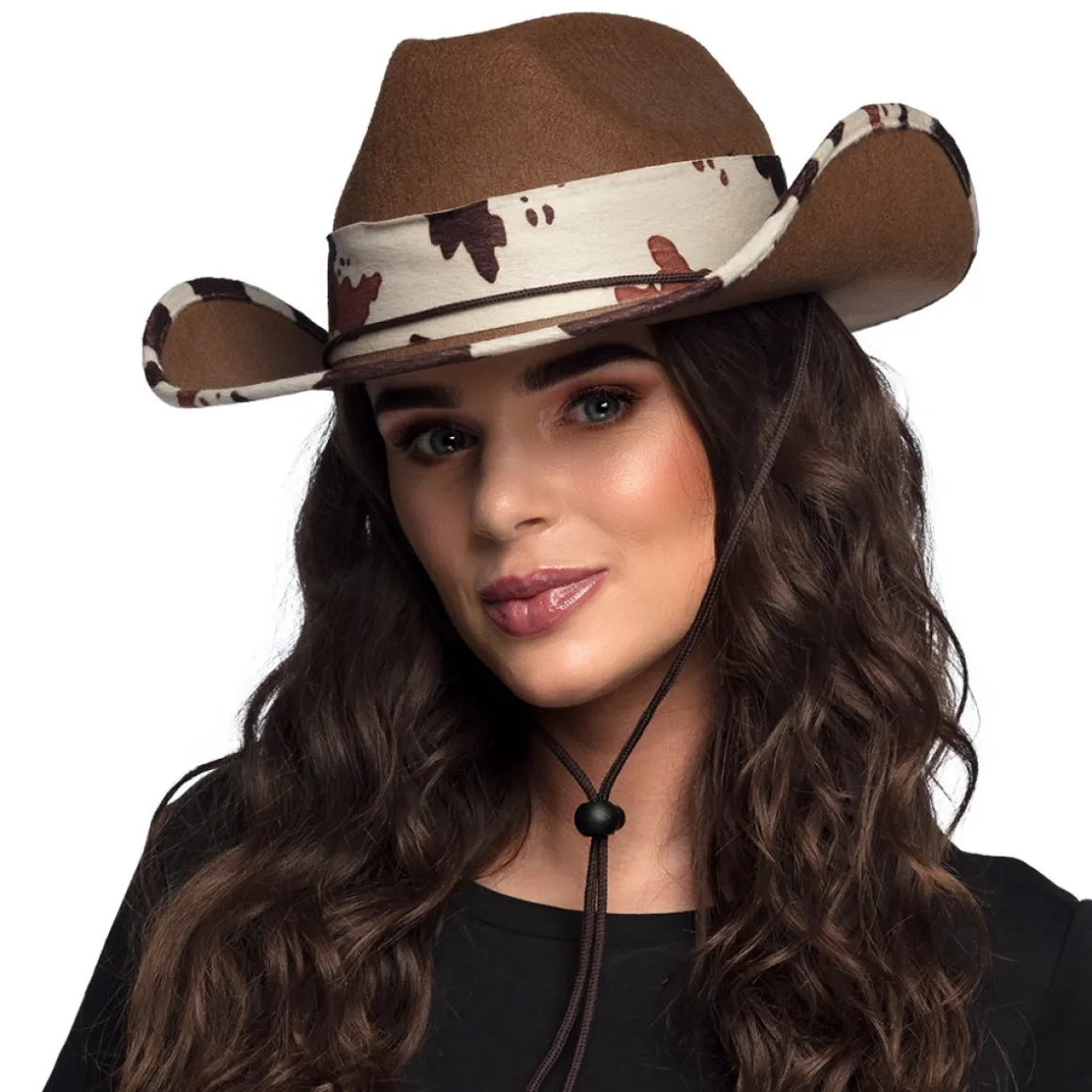 Texas Cowboyhat Brun