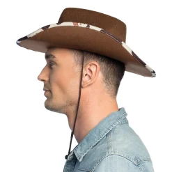 Texas Cowboyhat Brun