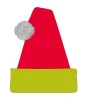The Grinch® Nissehue Rød