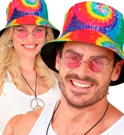Tie-Dye Bøllehat Regnbue