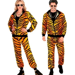 Tiger 80'er Træningsdragt Kostume