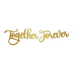 Together Forever Guirlande Guld