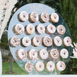 Treat Yourself Akryl Donutvæg Rosaguld