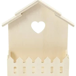 Træhus Hylde Beige