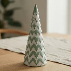 Træ Juletræ Grøn/Hvid