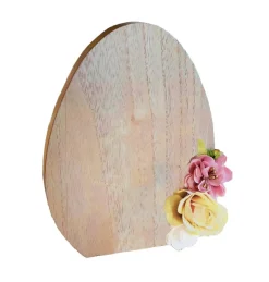 Træ Påskeæg Med Blomster Natur