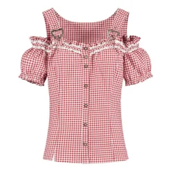 Tyroler Bodice Rød