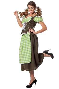 Tyrolerkjole Ilse Grøn