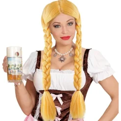 Tyroler Paryk Gyldenblond