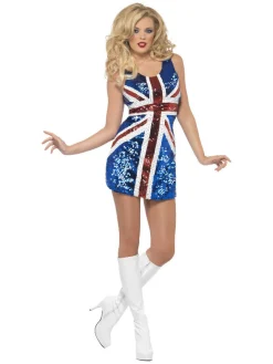 Union Jack Kjole Kostume