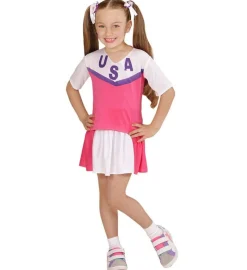 USA Cheerleader Børnekostume