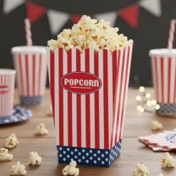 USA Popcornbægre Rød/Hvid/Blå