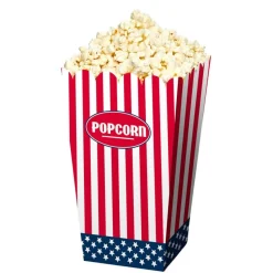 USA Popcornbægre Rød/Hvid/Blå