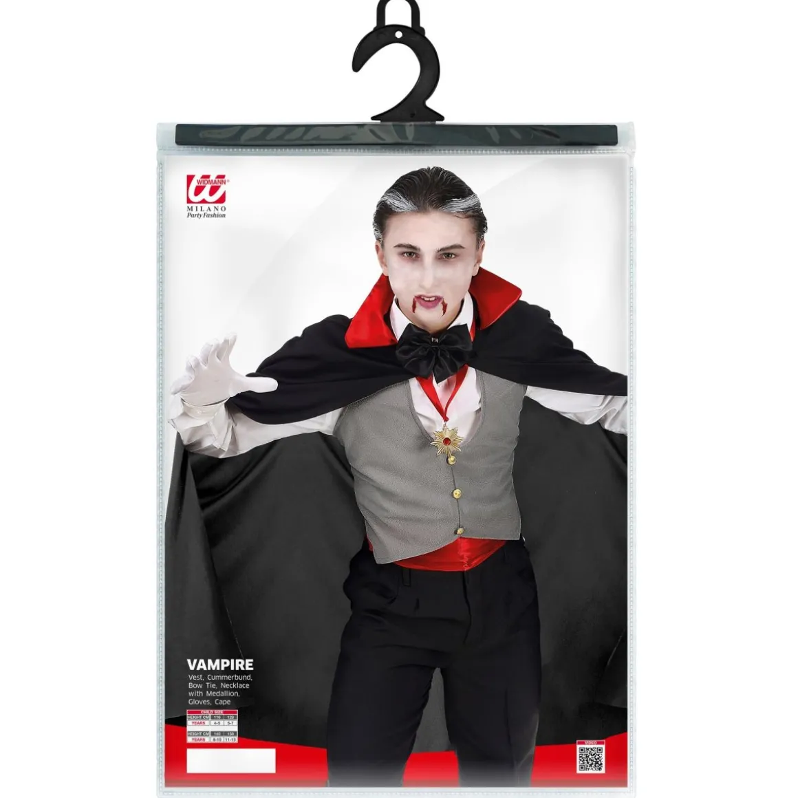 Vampyr Børnekostume