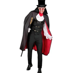 Vampyr Skjorte Med Vest Og Kappe