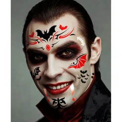 Vampyr Sminkeskabelon