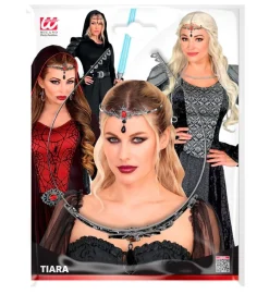 Vampyr Tiara Sort/Rød