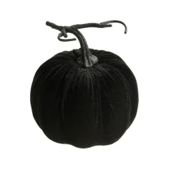 Velour Græskar Sort