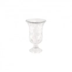 Venetiansk Glasvase Klar 19 cm