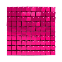 Vægpanel Metallisk Pink