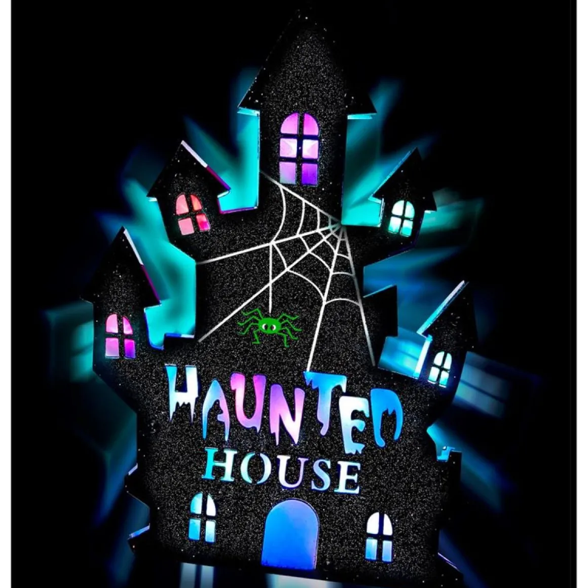 Vægpynt LED Haunted House