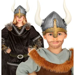 Viking Børnehjelm Sølv