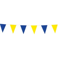 Vimpelguirlande Blå/Gul
