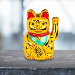 Vinkende Kat Guld