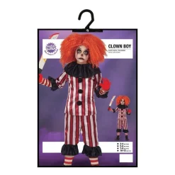 Vintage Killer Clown Børnekostume